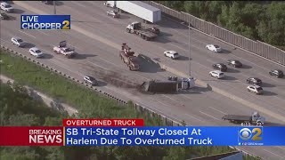 Dump Truck Accident Shuts Down I-294
