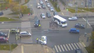 Видео Марковского - Вейнбаума 27.09.2018 ЧП Красноярск от kraschp, улица Марковского, Красноярск, Россия