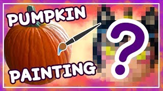 ? TURNING A PUMPKIN INTO AN ANIME GIRL?! || Halloween Month! ?