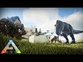 FOUNDATION WIPING THE ALPHA TRIBE!! - Ark Survival Evolved PvP