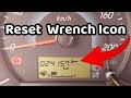 How to Reset the Wrench Icon | Mitsubishi Mirage Hatchback | Mirage G4 - Simple Tutorial