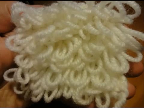 Вытянутые петли при вязании мочалок крючком Вытянутые петли при вязании мочалок крючком