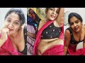 Sexy bhabhi deep navel pallu drop transparent saree deep cleavage huge waist sexy backless blouse