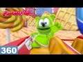 Youtube Thumbnail 360 Video Roller Coaster VR HD Gummy Bear Candy Coaster Animated