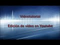 youtube editor