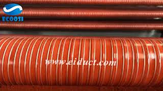 Double Layer Silicone Duct Hose Manufacturing Line From Ecoosi Industrial Co , Ltd