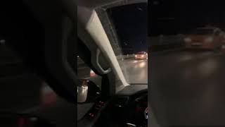 Araba Snapleri Gece Transporter Boğaz Köprüsü   İstanbul Ağlıyor