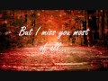 Autumn Leaves Nat King Cole (lyrics)