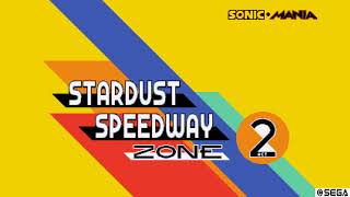 Sonic Mania Stardust Speedway Act 1 And Act 2