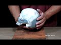 Making A Skull Mold Part 3 Sculpting Two Halves images Making A Skull Mold Part 3 Sculpting Two Halves