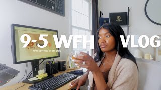 Wfh Vlog Productive Work Day In My Life 9-5 Corporate Office Job & Realistic Work Day Routine