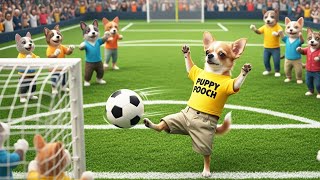 Puppy Poochs Happy Days When Every Day Is A Joyful Adventure Chihuahua Dog Puppies Funny Dog