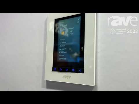 ISE 2023: RTI Features New KX4 In-Wall Touch Panel with Built-In Control Processor