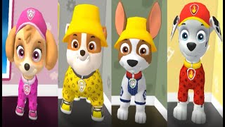 Paw Patrol A Day In Adventure Bay I Marshall Zuma Rubble Everest I Fun Kids Games