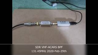 Sdr Vhf Acars 131.45Mhz Bpf 2020 Feb 29Th Result