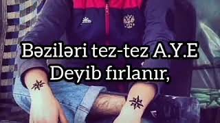 A.y.e Menasini Bilisiz ?