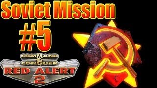 C&C Red Alert 2 Soviet Mission 5 - City Of Lights
