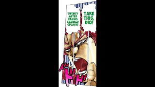 Kakyoin Vs Dio Kakyoins Death - Manga Version W Anime Voices Jjba Sc