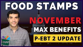 November 2021 Snap Food Stamps Max Benefits & P Ebt Update November Food Stamps & Payout Dates