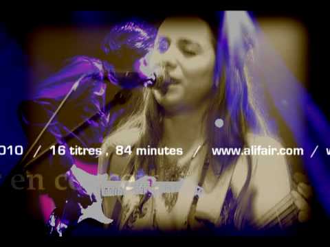 Alifair en concert / DVD mars 2010