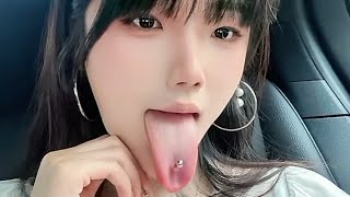 Chinese Girls Tongue Out Compilation Part 3