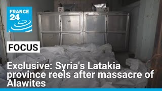 Exclusive Syrias Latakia Province Reels After Macre Of Alawites France 24 English