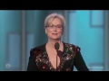 Meryl Streep SLAMS Donald Trump at the Golden Globes - Conservatives Get TRIGGERED!!