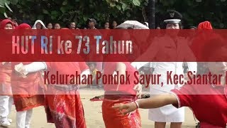 Heboh.. Semarak Kemerdekaan Ri Di Pondok Sayur