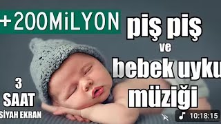 Piş Piş Reklamsız Siyah Ekran Bebek Uyku Müziği Ile Lullabies Lullababy