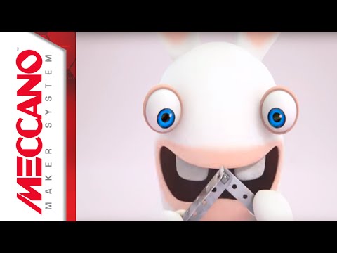 Les Lapins Crétins débarquent chez Meccano !