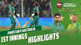 1st Innings Highlights | Pakistan vs Australia | T20I 2022 | PCB | MM2T