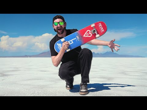 INSANE SALT FLATS GAME OF SKATE?!