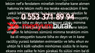 Küs Olanları Barışması İçin Dua