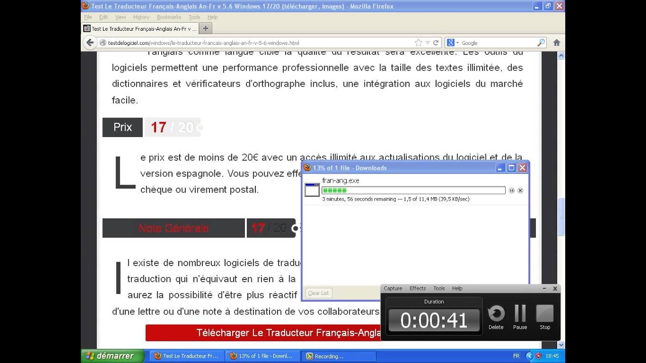 Télécharger et installer Le Traducteur FrançaisAnglais  YouTube