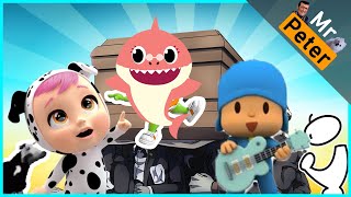Multimix Pocoyo & Cry Babies & Baby Shark
