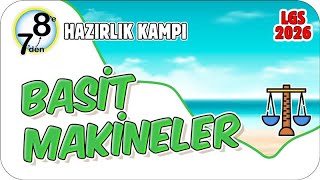 Basit Makineler 7Den 8E Hazırlık Kampı