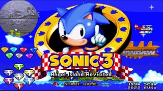 Sonic The Hedgehog 3 & Knuckles Mania Deluxe - Full Game With Hd Remixed Soundtrack 1080P60Fps