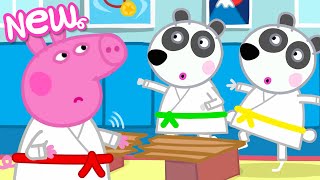 Peppa Pig Tales 🥋 Karate Class With The Panda Twins! 🐼 BRAND NEW Peppa Pig Episo