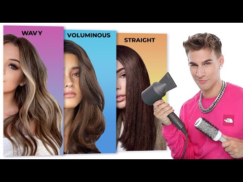 How To Blowout Your Hair Like a Pro - YouTube