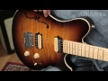 Music Man Axis Super Sport Semi Hollowbody electric guitar review demo