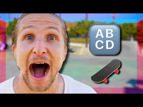 ALPHABET SKATE! FREMONT SKATEPARK EDITION!