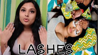 Lash Extensions Done By Lash Beauty India How Are Eye Lashes Extension