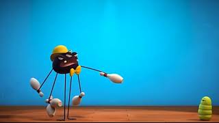 Animation Movie: Funny Spider - Pipas and Douglas Juggling ✔