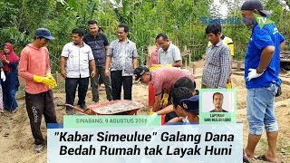 Grup WhatsApp Kabar Simeulue Galang Dana Bedah Rumah tak Layak Huni