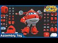 [SuperWings Assemble] Super charged Jett! | Assembly toy |  Super wings toys