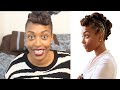 Loc Hairstyle Tutorial: flat twist faux hawk