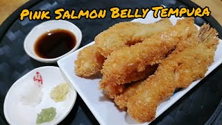 Pink Salmon Belly Tempura