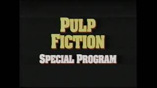 Opening To Pulp Fiction 1996 Vhs Letterbox