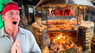 Monster Texas Meat Pit!! Best Bbq In Texas!!