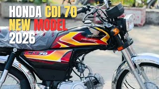 Honda Cd 70 2026 New Model Full Review New Look, Features & Price In Stan